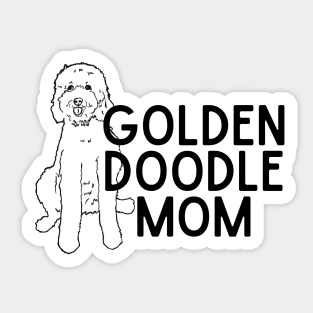 Golden Doodle Mom Sticker